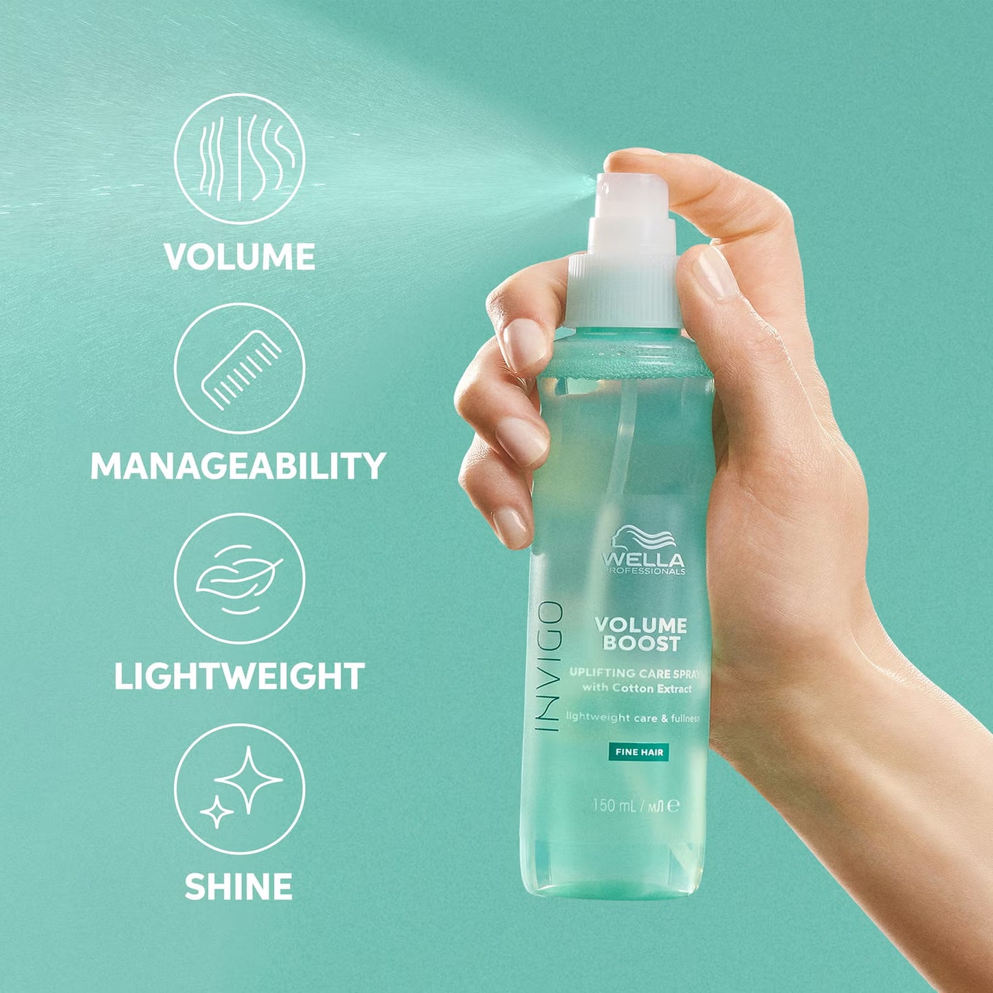 Wella Professionals Invigo Volume Boost Uplifting Care Spray 150ml