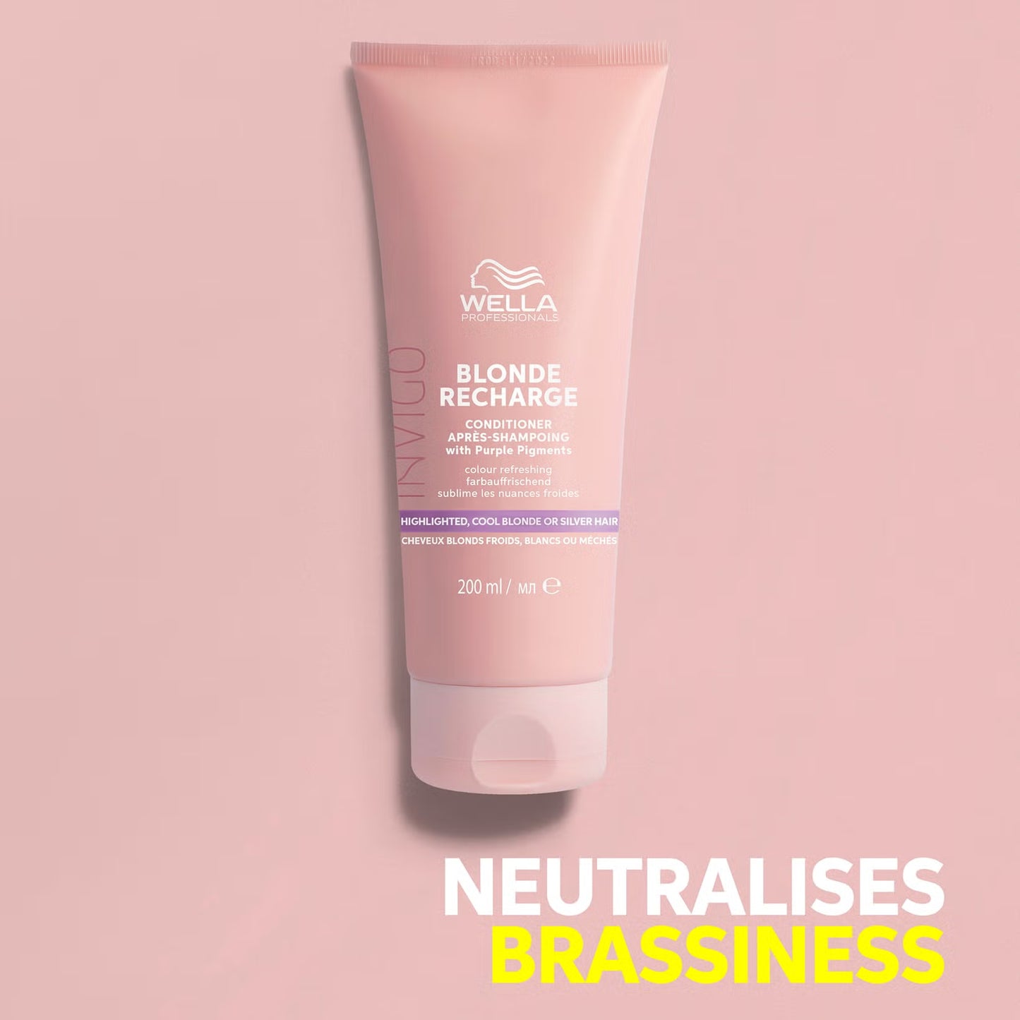 Wella Professionals Invigo Blonde Recharge Cool Blonde Conditioner 200ml