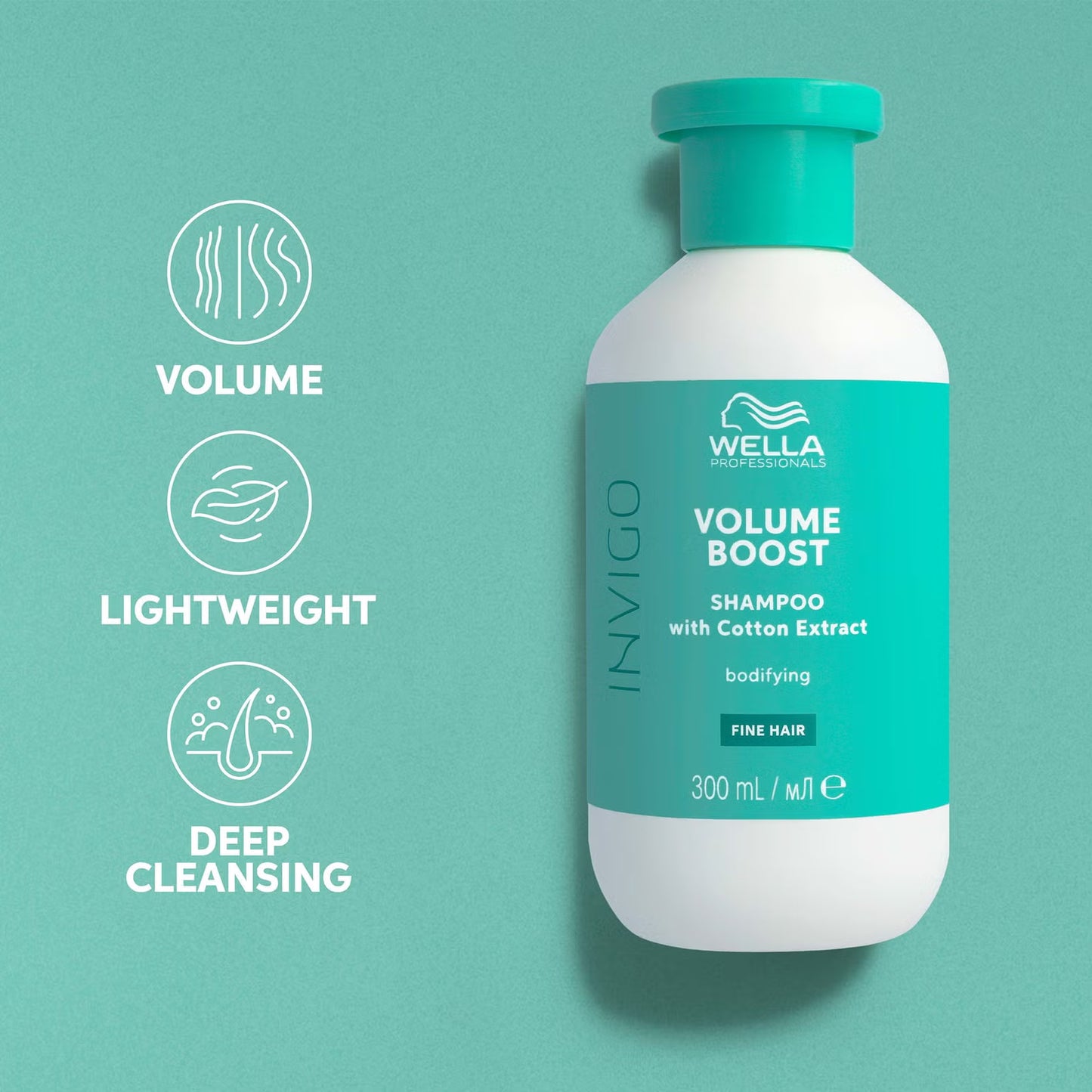 Wella Professionals Care Invigo Volume Boost Bodifying Shampoo 300ml